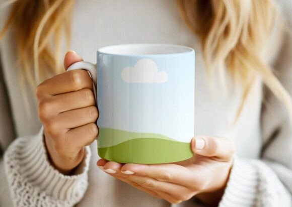 Download Coffee Mug Mockup for Canva - Coffee mug mockup Collection
