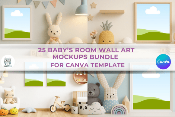Download 25 Baby's Room Wall Art Mockup - Wall art Collection