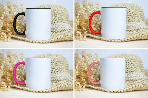 Download 11oz Coffee Mug Mockup Bundle, Colorful - Coffee mug mockup Collection
