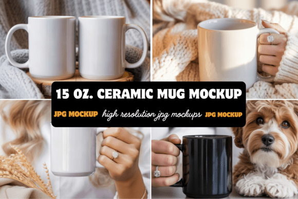 Download 15 Oz. Coffee Mug Mockups - Coffee mug mockup Collection