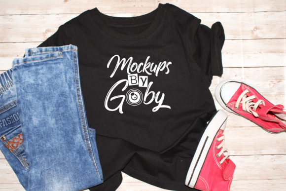 Download Boy Black Shirt Mockup, Child Mocku Ups - Black shirt mockup Collection